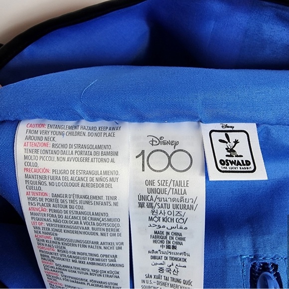 Oswald the Lucky Rabbit Disney 100 Cast Member Exclusive Tote Bag - Picture 5 of 11